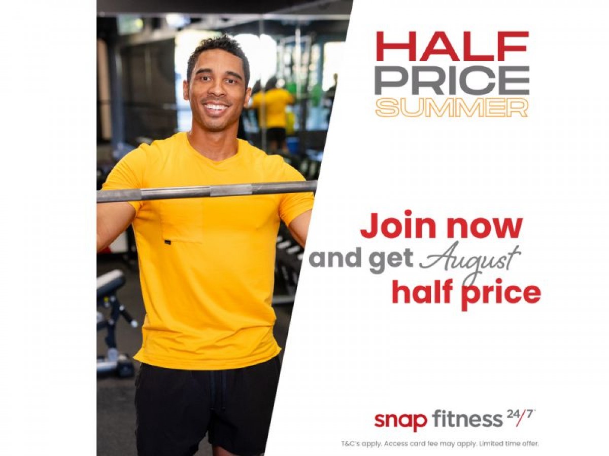 Half Price Summer at Snap Fitness 