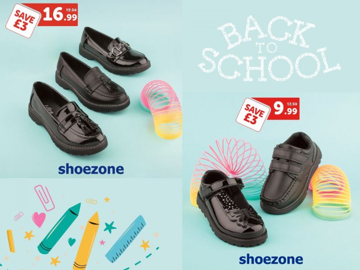 Back to school offers at Shoezone Back to school offers at Shoezone