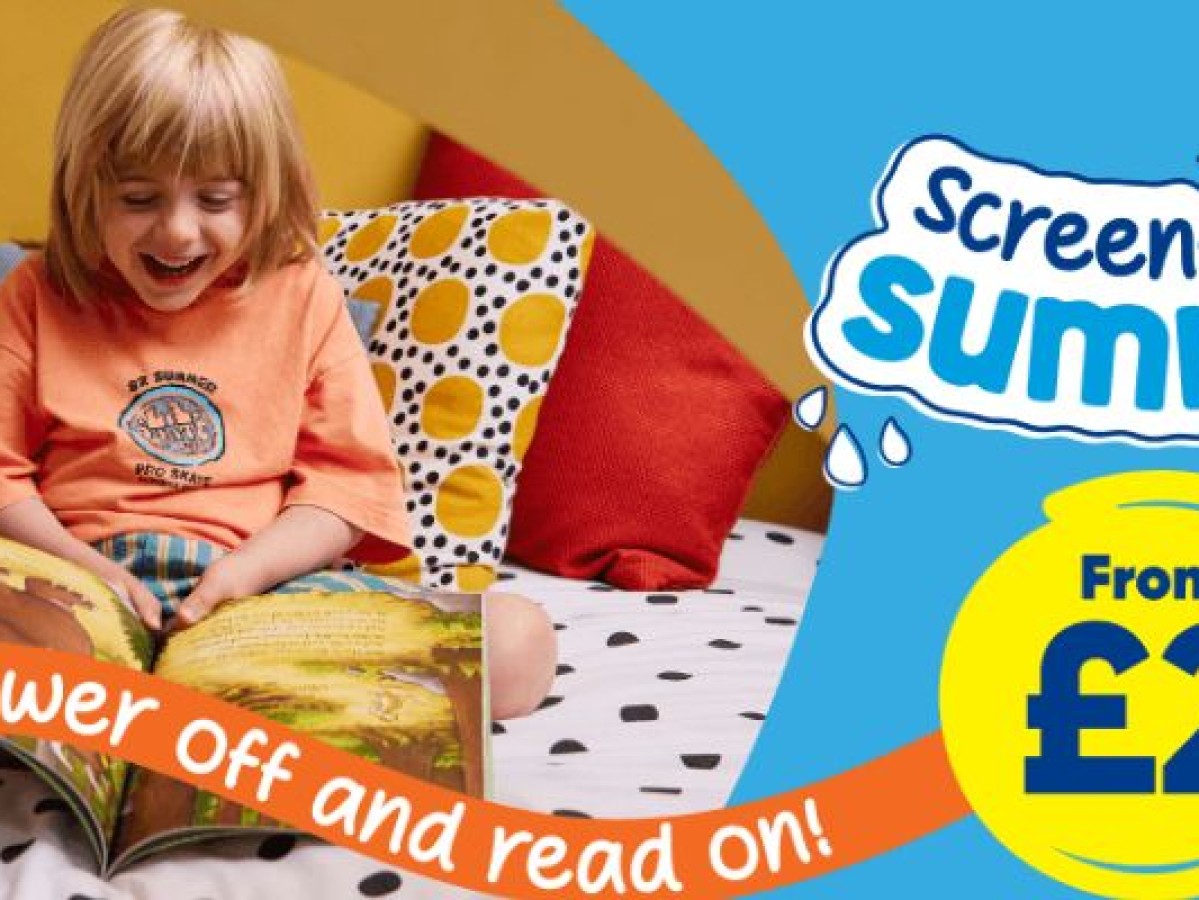 Screen free summer from &pound;2 at The Works