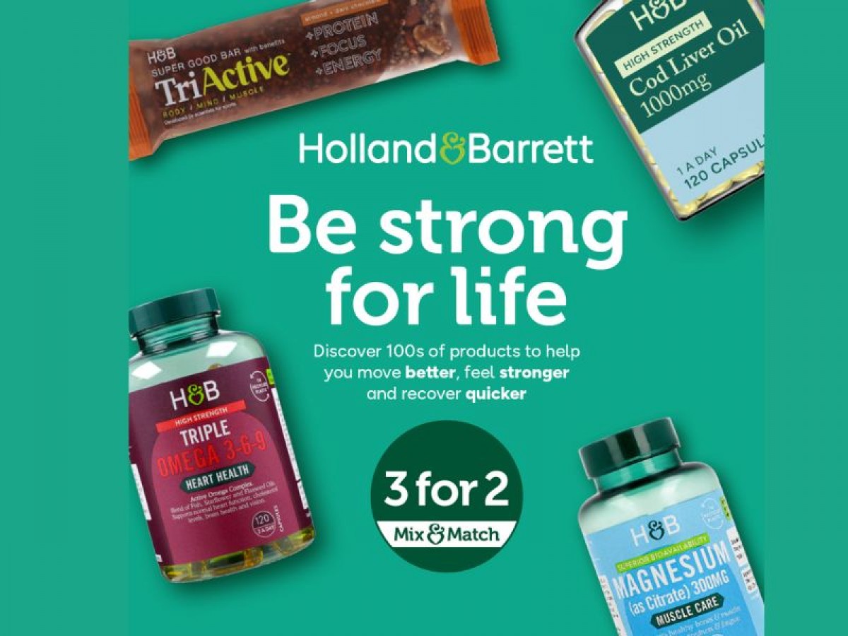 Feel Stronger with Our 3 For 2 On Health - H&B Feel Stronger with Our 3 For 2 On Health - H&B